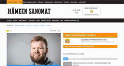 Desktop Screenshot of hameensanomat.fi